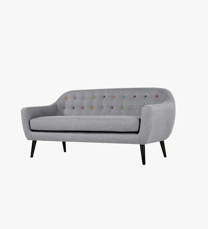 Grey Vintage Sofa